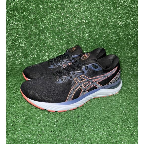 ASICS Gel-Cumulus 23 Women's Size 8.5 Black Blue Running Shoes Athletic Sneakers - Picture 4 of 9